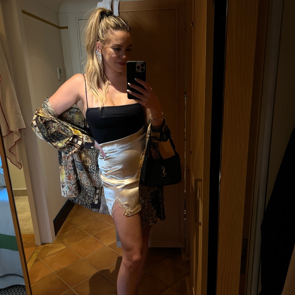 12th Tribe - Unstoppable Mosaic Satin Dress